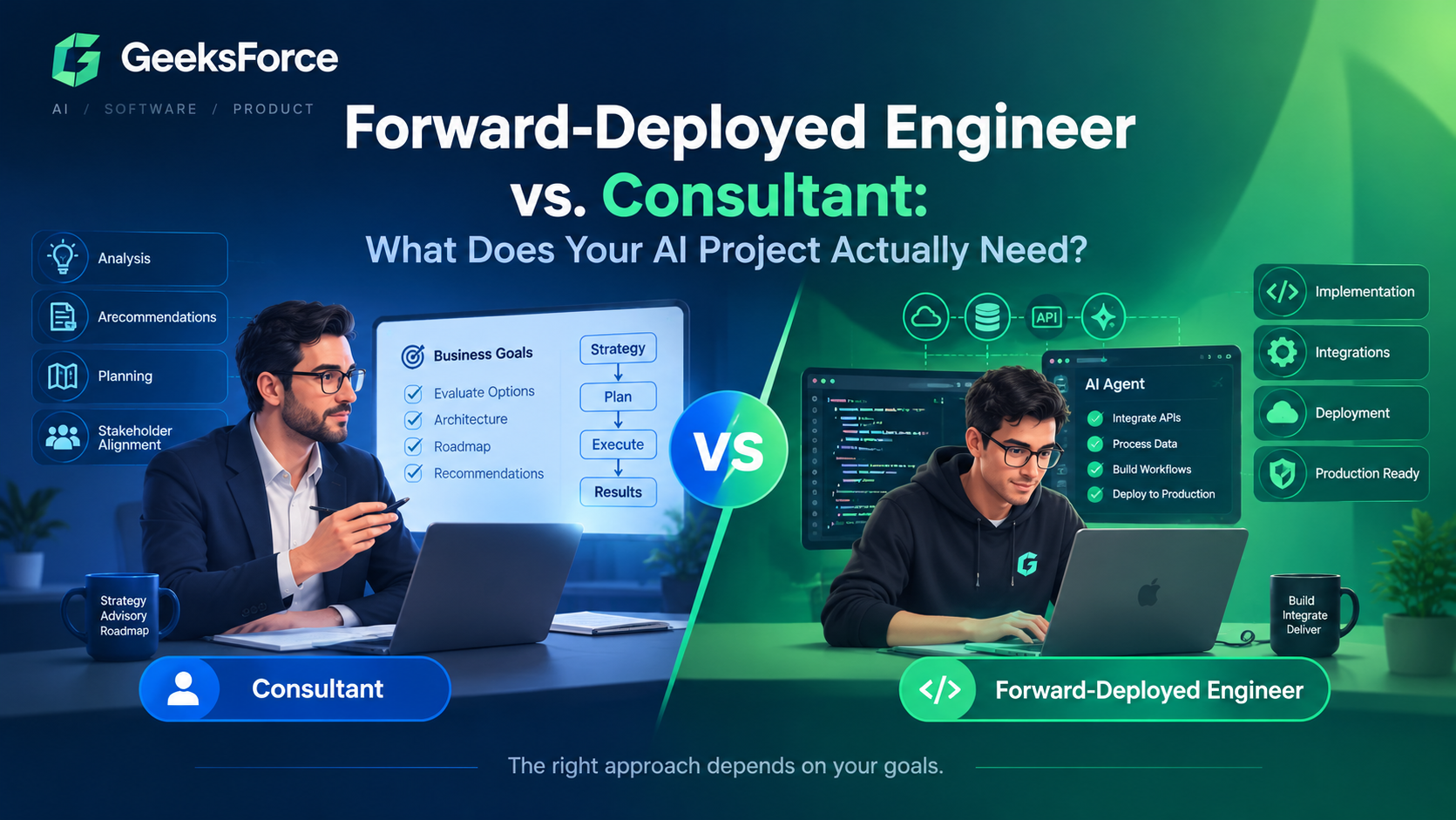 Forward-Deployed Engineer vs. Consultant: What Does Your AI Project Actually Need?